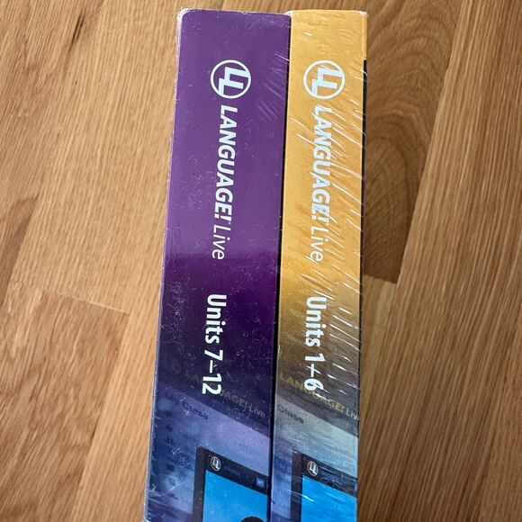 Language! Live - Level 2 Units 1-6 & 7-12 Student Books New - Picture 3 of 3